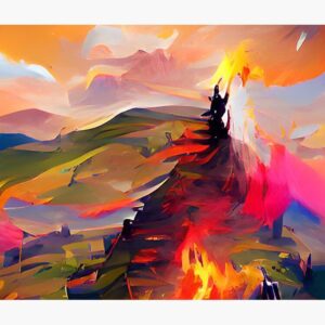 Burning Hill Album Art Mouse Pad - Image 3