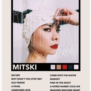 Mitski Be The Cowboy Album Title T-Shirt - Image 4