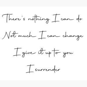 Mitski Heat Lightning Song Lyric Mouse Pad - Image 3