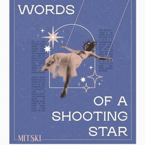 Mitski Last Words Shooting Star Lyric T-Shirt - Image 4