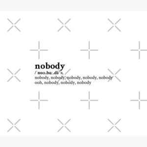 Mitski Nobody Song Lyric Mouse Pad MK128 - Image 3