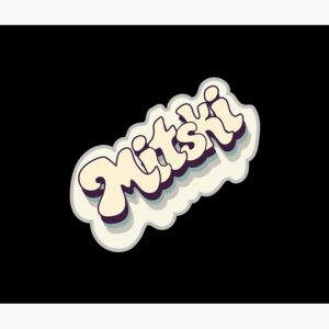 Mitski Retro Font Lyric Mouse Pad - Image 3